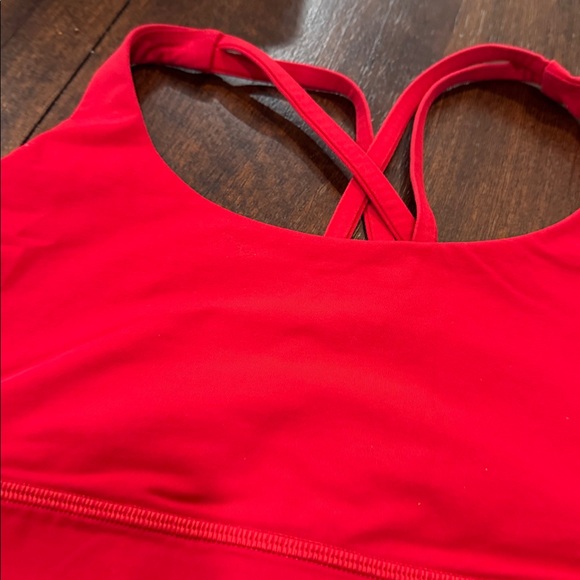 Lululemon Women's Red Sports Bra size 8 - Picture 2 of 10